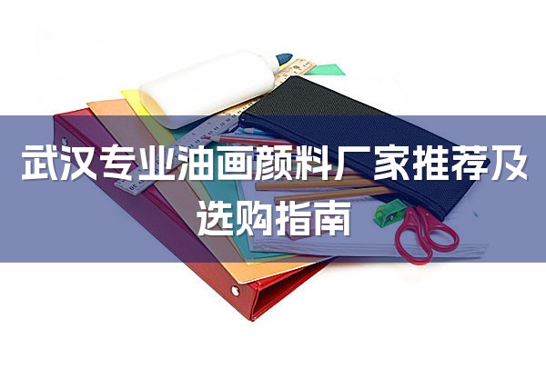 武汉专业油画颜料厂家推荐及选购指南-1
